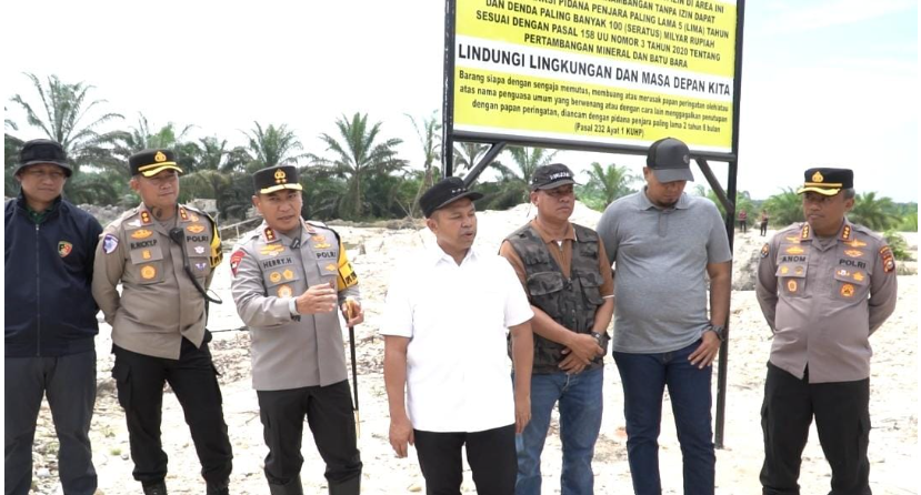 Penertiban PETI di Riau Berlanjut, Kini Sasar Tambang Ilegal di Inhu